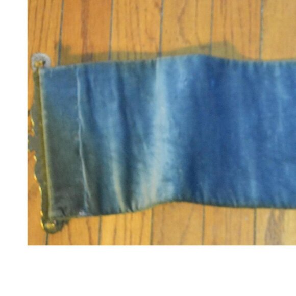 Beautiful Vintage Handmade Needlework Bell Pull Chimney Flu Pull Wall Decor - Picture 8 of 8